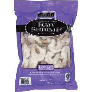 Shrimp Raw Tail on 21-25 units per lb/ 2 lb AF Only